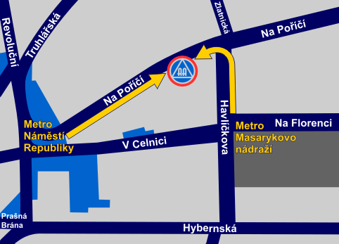 prague map